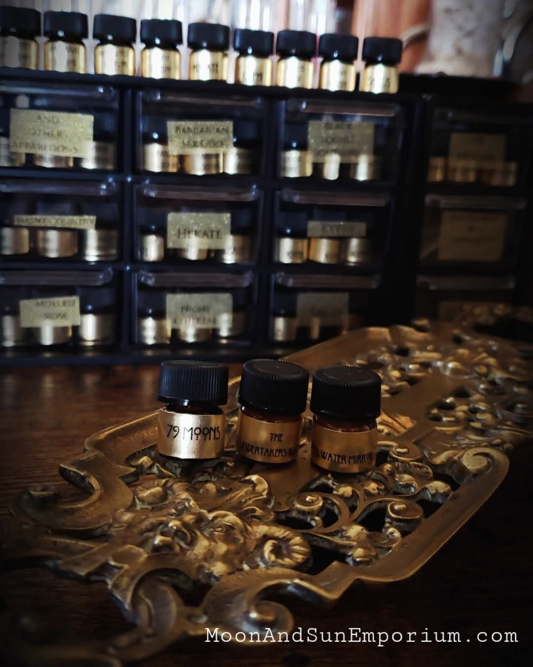 Four Liquid Perfume Samples