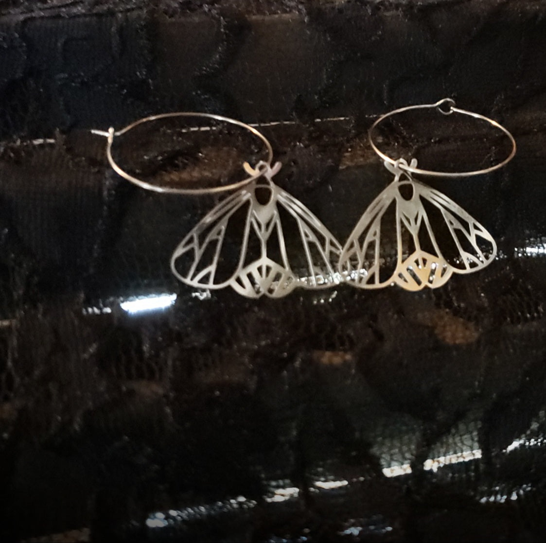 Moth Earrings