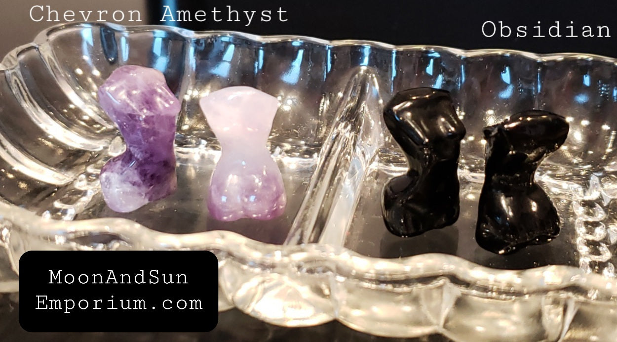 Female Torso Crystal Carving