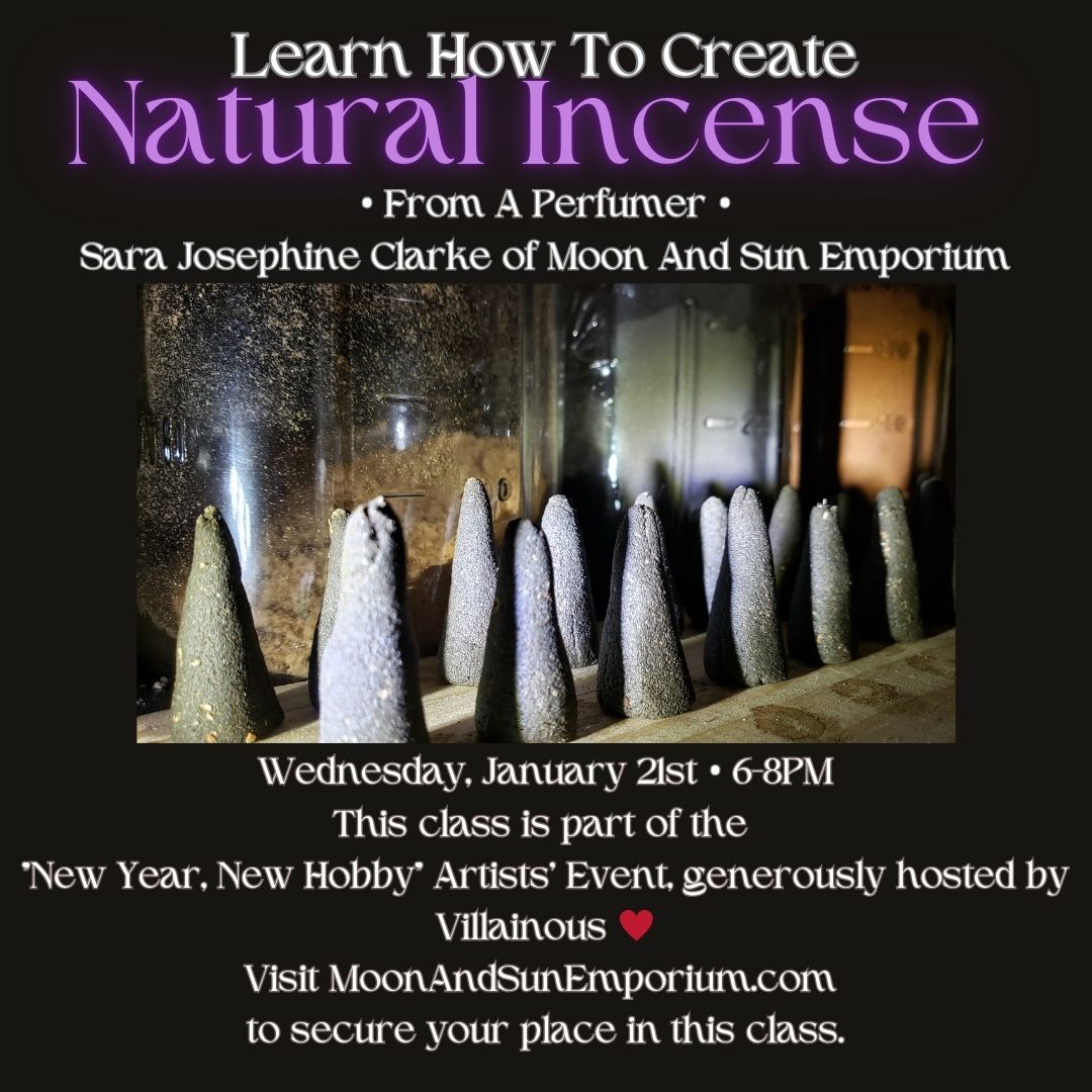 Learn How To Create Natural Incense
