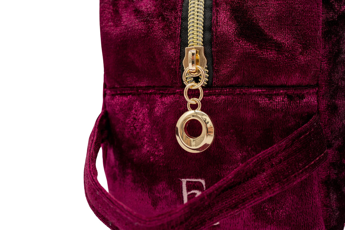 Baneful Botany Velvet Cosmetic Bag