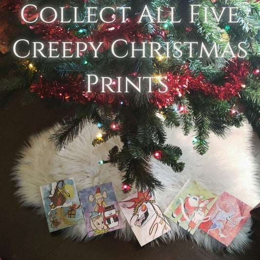 Creepy Christmas Prints
