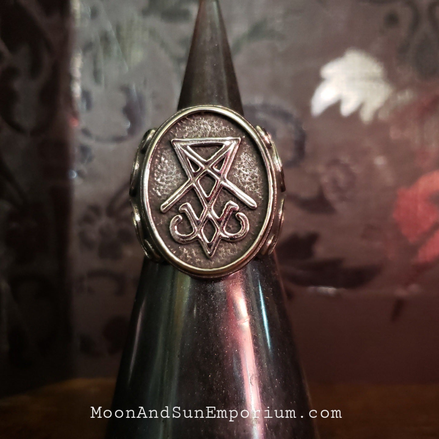 Lucifer Sigil Signet Ring