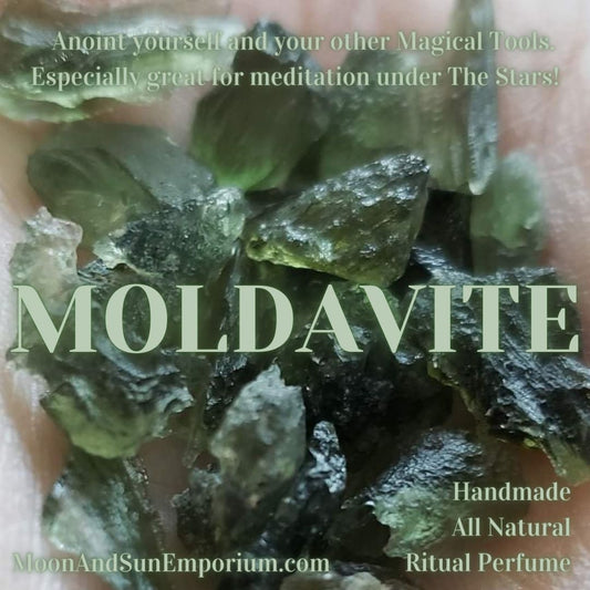 Moldavite Natural Botanical Perfume Oil