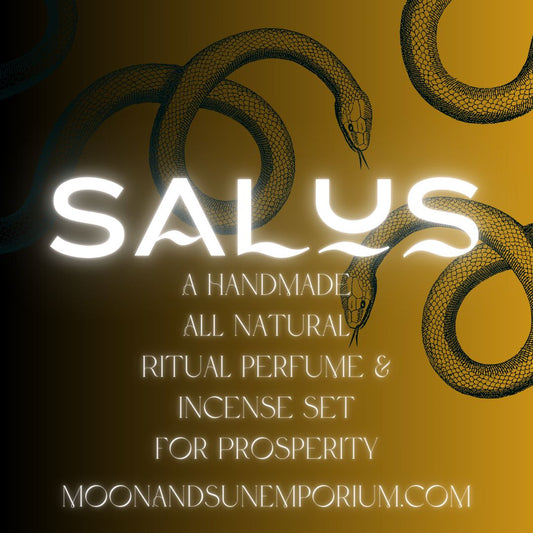 Salus [Prosperity] Natural Perfume, Ceremonial Incense