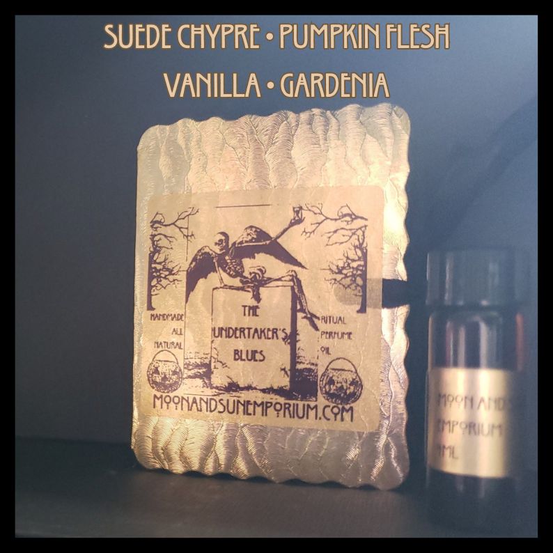 The Undertaker's Blues Natural Botanical Perfume Oil